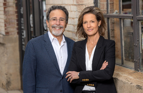 Attorneys Sonya Pfeiffer BSJ '95 and David Rudolf