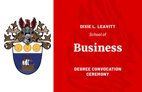 Dixie L. Leavitt School of Business Degree Convocation