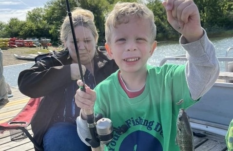 Youth Fishing Derby Participant