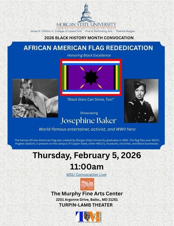 Feb 5, 2026: 2026 African American Flag Redication Convocation at Carl J. Murphy Fine Arts Center thumbnail image