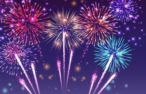 fireworks graphic