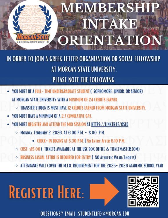 Feb 2, 2026: Spring 2026 Membership Intake Orientation (MIO) at University Student Center thumbnail image