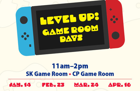 Image of Level Up: Game Room Days (South Campus)