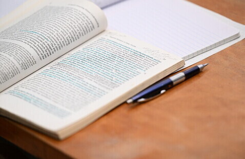 Picture of a book and pen, ImageRelay