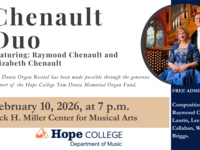 Event image for The Chenault Duo - Organ Recital
