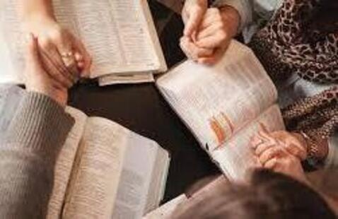 A group bible study.