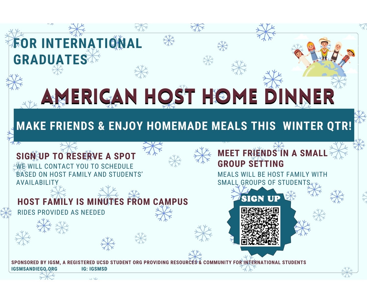 Sign up through QR Code