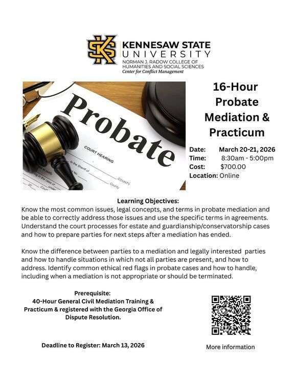 Online 16-Hour Probate Training & Practicum