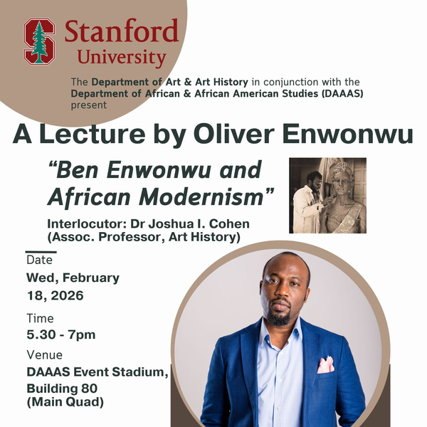 Oliver Enwonwu: "Ben Enwonwu and African Modernism"