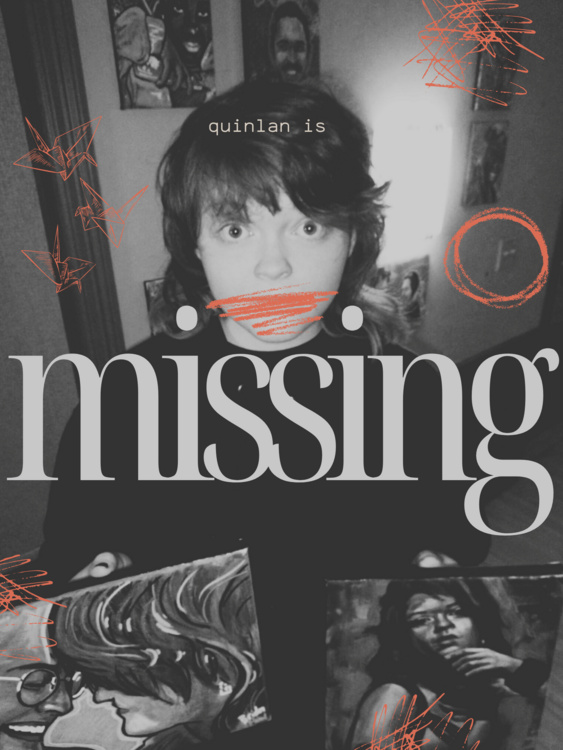 "quinlan is missing" poster
