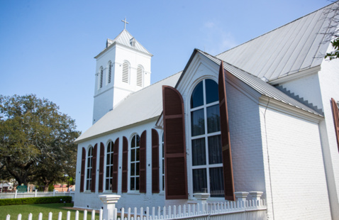 Exterior of Old Christ Church