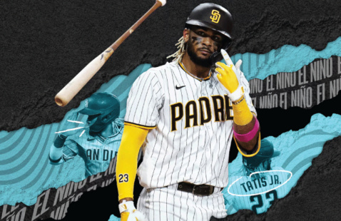 A digital baseball player