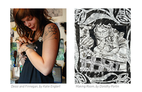 Exhibition images by Katie Englert and Dorothy Portin