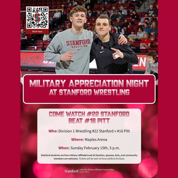 Military Appreciation Night flyer