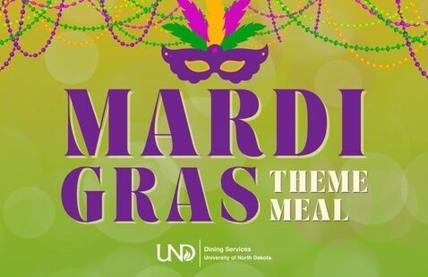 mardi gras theme meal