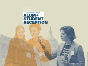 Image of Careers in Public Service Alum & Student Reception