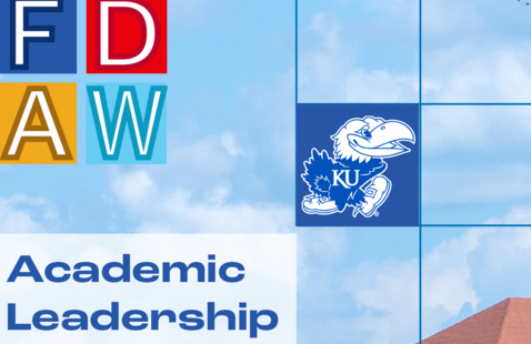 FDAW letters and "academic mentorship" with image of a moterboard 