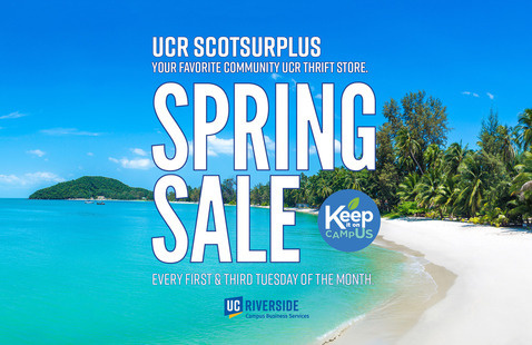 ScotSurplus: Your Favorite Community UCR Thrift Store.
