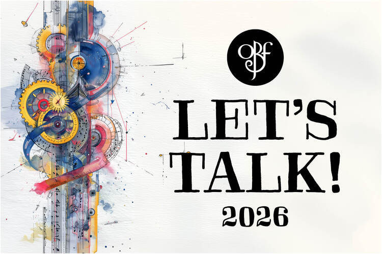 Let’s Talk! Beyond Borders — event poster