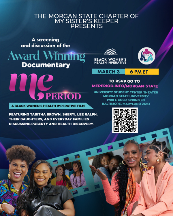 Mar 3, 2026: mePeriod Screening & Panel Discussion at University Student Center Theater thumbnail image