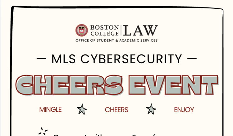 MLS Cybersecurity Cheers with Professors & Alumni