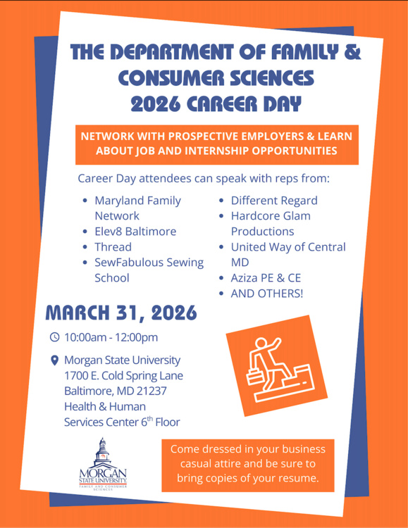 Mar 31, 2026: Family & Consumer Sciences 2026 Career Day at Health & Human Services Center thumbnail image