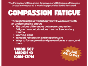 Be Restored Workshop: Compassion Fatigue