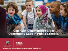 Burton & Inglis Lecture: Faith Communities & Public Schools