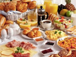 Breakfast buffet