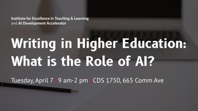 Writing in Higher Education: The Role of AI