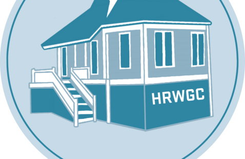 Hattie Redmond Women & Gender Center Blue House logo.