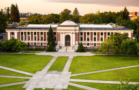 Memorial Union building at the OSU campus