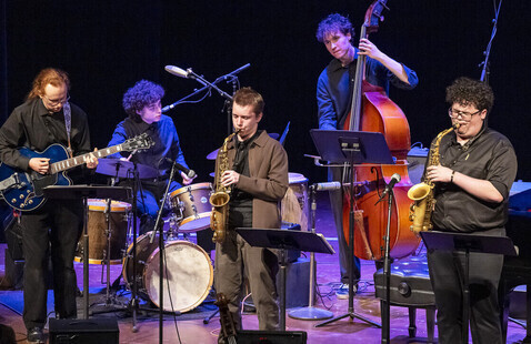 UMass jazz ensemble