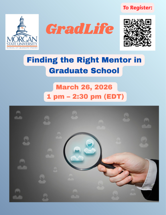 Mar 26, 2026: GradLife: Finding the Right Mentor in Graduate School thumbnail image