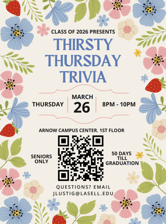 Thirsty Thursday Trivia  at Arnow Campus Center