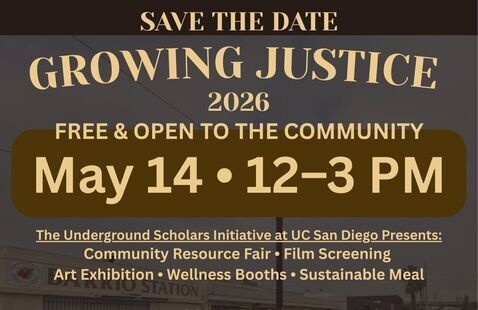 Save the date growing justice may 14 2026 12-3pm