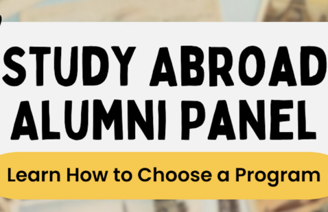 Study Abroad Alumni Panel: learn how to choose a program
