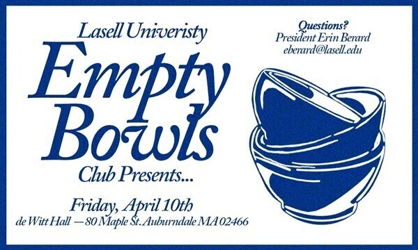 9th Annual Empty Bowls Event at de Witt Hall