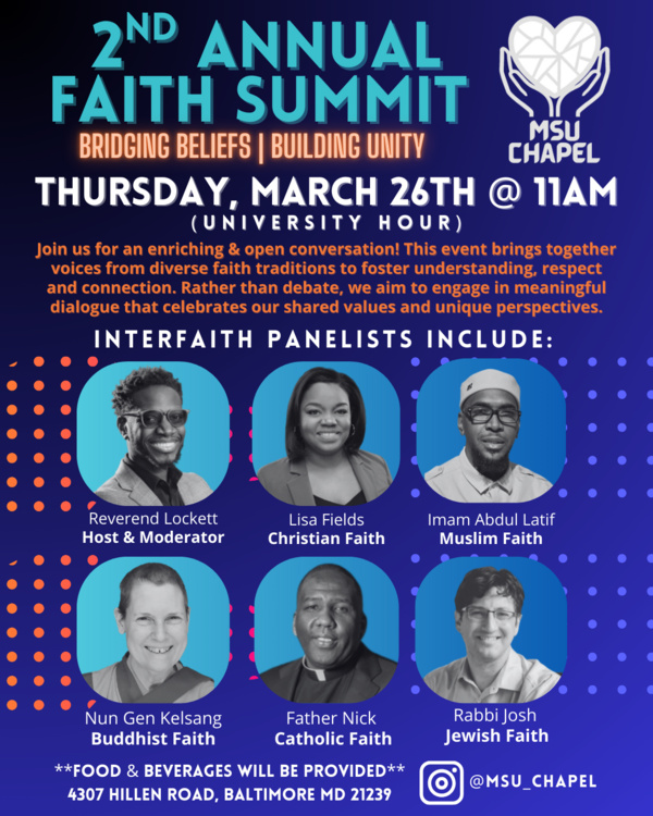 Mar 26, 2026: Faith Summit 2.0 at University Memorial Chapel thumbnail image