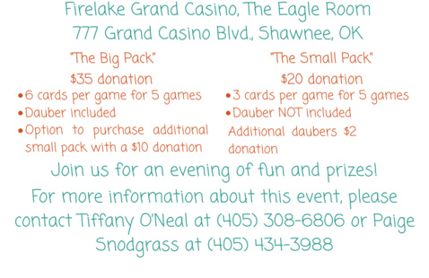 Image of BINGO NIGHT: Relay for Life Pottawatomie County