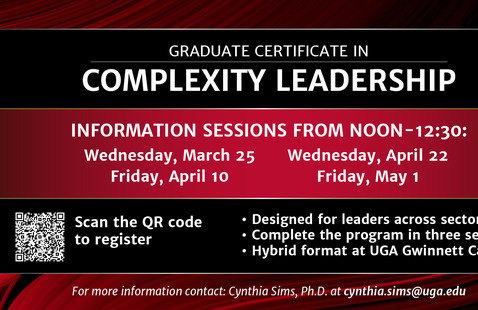 Graduate Certificate in Complexity Leadership Information Session