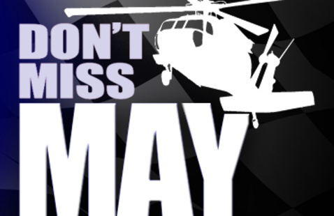 Don't miss May with blackhawk