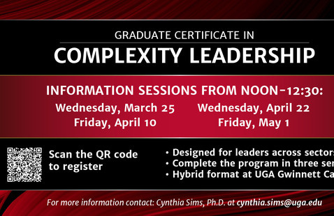 Graduate Certificate in Complexity Leadership Information Session