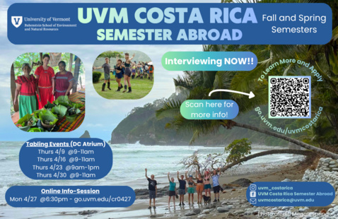 Image of Costa Rica Study Abroad April Info Sessions