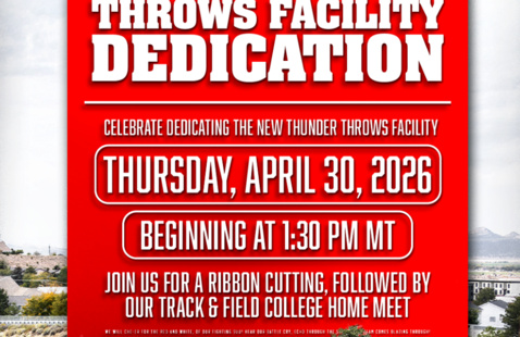 Track and Field Throws Facility Dedication