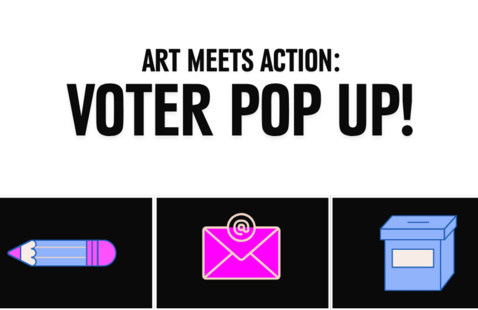 voter pop up