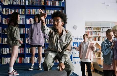 Teens seek adventure in the library