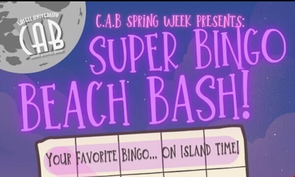 CAB Spring Week 2026 - Super Bingo Beach Bash at de Witt Hall