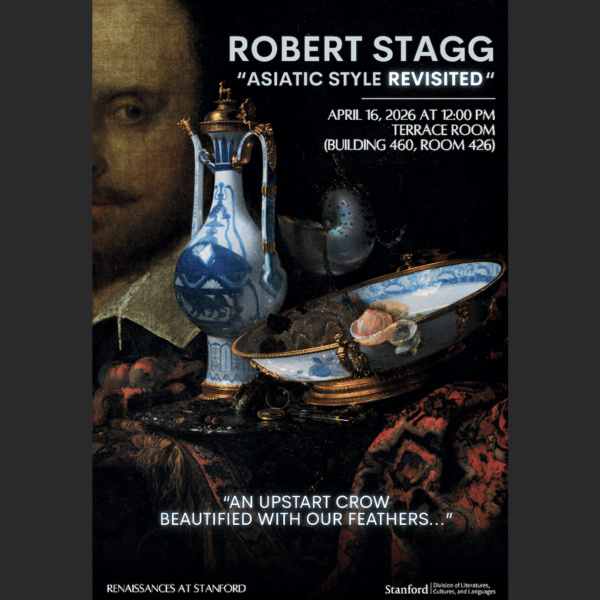 Renaissances - Special Lecture with Professor Robert Stagg: Asiatic Style Revisited