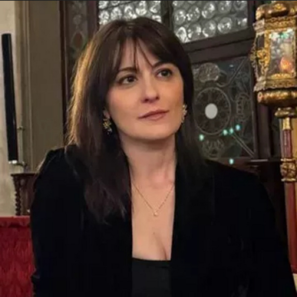 Profile shot of Valentina Serio